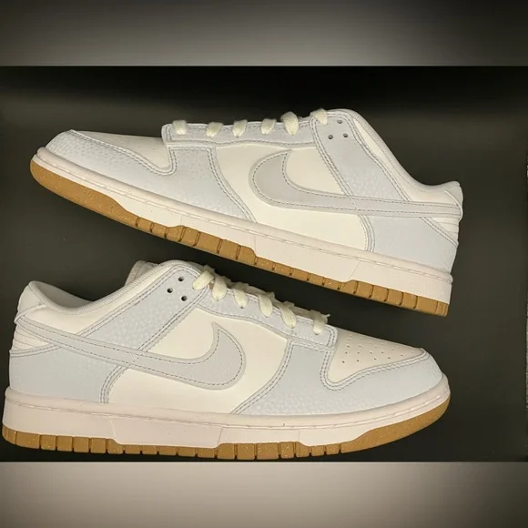 Nike Air Dunk Low Next Nature Football 🏈 Grey Gum NEW SHOES 🔥🔥🔥 Sneakers - Picture 5 of 14